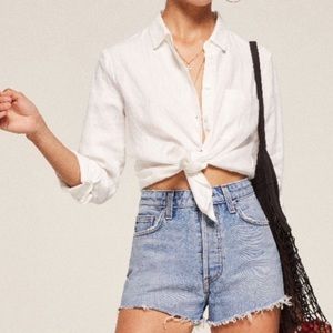 Reformation Step shorts